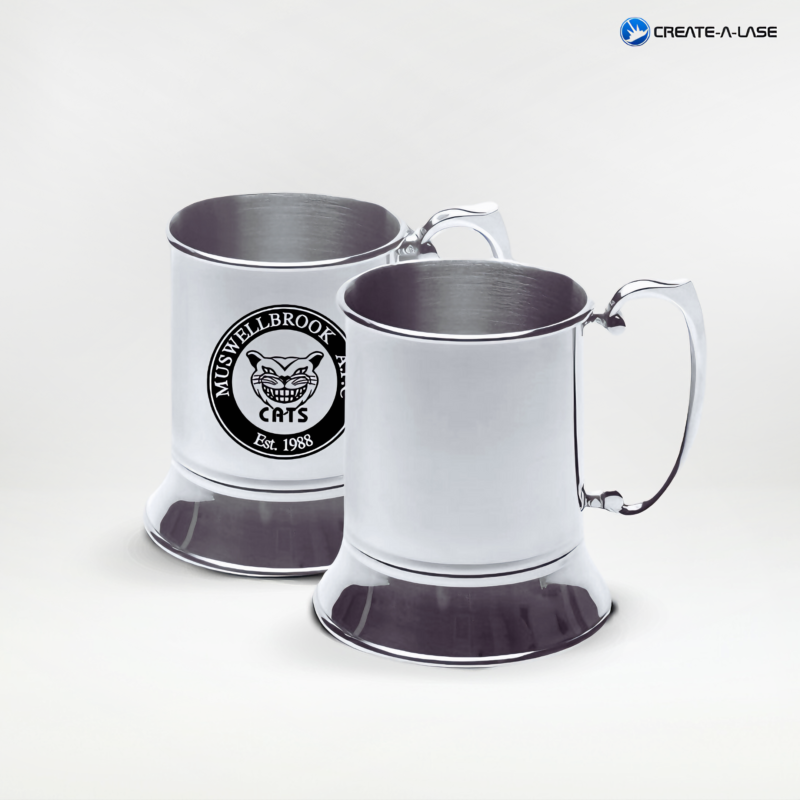 Stainless Steel Tankard 600ml